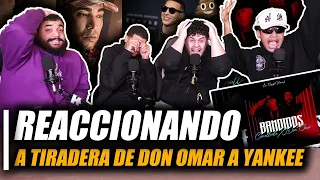 DON OMAR, COSCUELLA - Bandidos 💀 (REACCION) TIRADERA A DADDY YANKEE!! OVELTIME TV