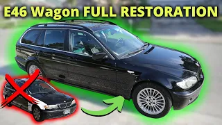 Building a E46 BMW WAGON in Under 15 Minutes!