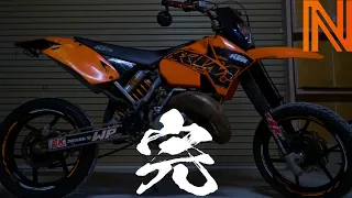 【最終回】KTM125EXCのモタード化がついに完成！と、見せかけて..