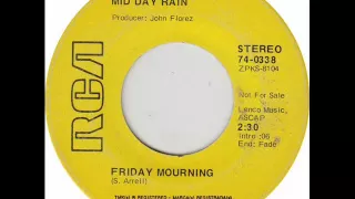Mid Day Rain -- Friday Mourning ( 1970, Psych Pop, USA )