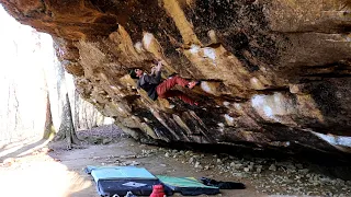 One Inch Pinch V12 Flash Attempt | Cowell, Arkansas