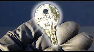 Satisfying Restoration Video - Polishing Old Brass key (Made In USA)