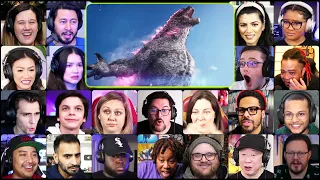 Godzilla x Kong: The New Empire Trailer Reaction Mashup #godzillaxkong