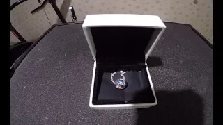 2018 12 19 UnBoxing Forever Queen Rainbow Charm, 925 Sterling Silver Bead Charm, Cubic Zircon Stones