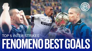 TOP 5 INTER GOALS | RONALDO ⚫🔵