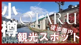 【小樽観光】小樽駅から徒歩圏内ここだけは外せないベタな観光スポット　Sightseeing spots in Otaru