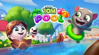 Talking Tom Pool Gameplay Android ios