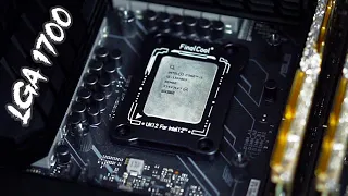 Установка корректирующей рамки для процессора LGA 1700 + Тест 13600kf