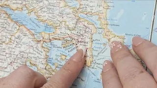 ASMR ~ Attica, Greece History & Geography ~ Soft Spoken Map Tracing Google Earth