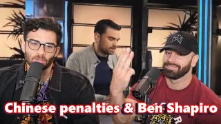 HasanAbi Reacts TO Chinese penalties & Ben Shapiro