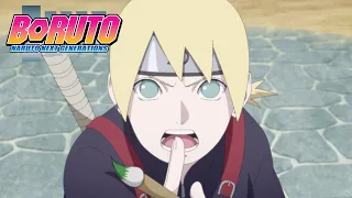 Sensory Jutsu + Beast Scroll Technique | Boruto: Naruto Next Generations