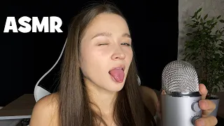 АСМР прихлебывание, плямканье, трепетание языка, звуки рта 👅 ASMR slurping, mouth sounds