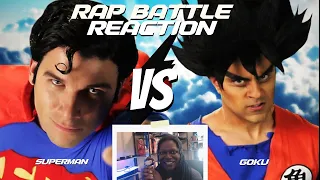 First Time Hearing Epic Rap Battles - Superman vs Goku | Reaction