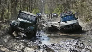 OFF ROAD из ГАЗ-69 и все вокруг, Патриот ТВОРИТ, ТАНКОВАЯ дорога (часть-4)