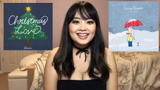 BTS Jimin “Christmas Love" & BTS V (ft Peakboy) "Snow Flower" REACTION