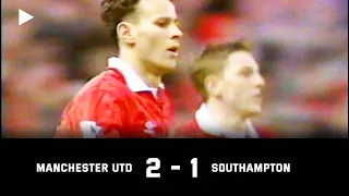 Manchester United v Southampton | HIGHLIGHTS | 1992/1993