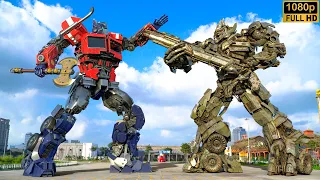 MEGATRON vs OPTIMUS PRIME Latest Battle - Transformers One | Paramount Pictures [HD]