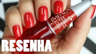 Verniz Intensificador de Esmalte Vermelho Impala - resenha - Vício de Menina