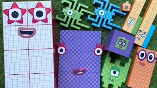 Looking for Numberblocks NEW 11242 Puzzle Tetris Space ASMR  | Numberblocks Satisfying Video