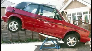 Homemade Car Lift Jacks  and Car  Ramps !