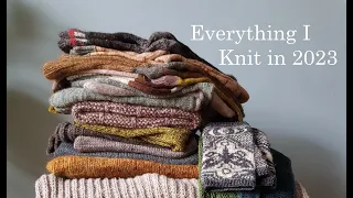 Ep.51: Everything I knit in 2023 (I think!)