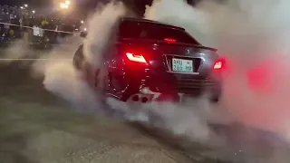 Mark X Drifting and Burnouts