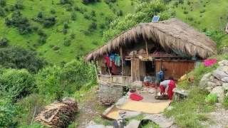 Rural Life of Nepali Mountain Village | Daily Activities Himalayan Village People | Rural Village