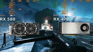 RX 580 vs RX 470