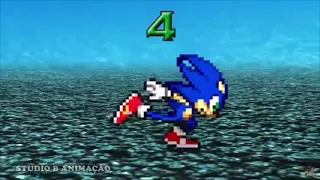 Sonic Drowning In Slow Motion