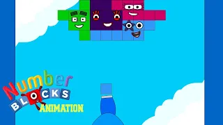 Numberblocks match the color (LVL 1) - Numberblocks fanmade animation