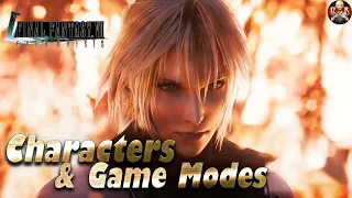 FF7 Ever Crisis - Introduction to the characters, different modes, gear and MORE! Quick overview!