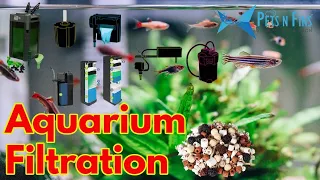 ഫിഷ് ടാങ്ക് ഫിൽറ്റർ?|| Different Types of Filtration Systems in Fish Tank💪 Aquarium Filtration Guide