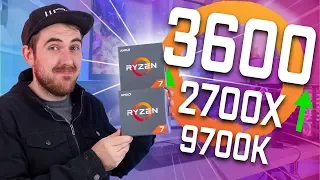 Can Ryzen 3600 Be Better Than a 2700X & 9700K???