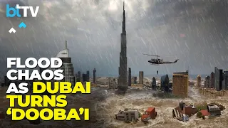 UAE's Record Rainfall Sparks Chaos In Dubai: Here Are The Most Captivating Shots