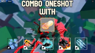 Combo One Shot With Dough Awakening And All Melee | Blox Fruits