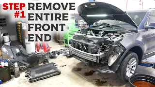 Ford Explorer Replace A/C Condenser