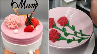 Mother's Day Special Cake Decoration Design | Mom Bakers Mother Day Cake Decorating | So Yummy Cakes