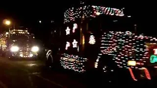 Christmas truck Light Show 2009