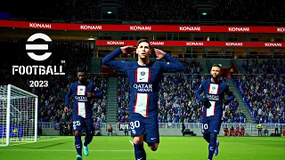 eFootball 2023 New Update PES 23 | PSG vs Marseille - Ligue 1 Le Classique Full Match PS5 Gameplay