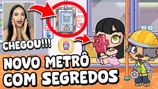 👉😱CHEGOU!!! NOVO METRÔ COM SEGREDOS NO PAZU AVATAR WORLD | NOVA ATUALIZAÇÃO