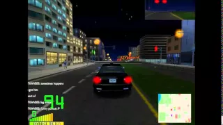 Midtown Madness 2 Online Pursuit Gameplay 103 "NFS Edition" (Night Pursuit)