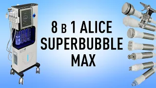 Обзор аппарата 8 в 1 Alice Superbubble Max: многофункциональный комбайн для очищения и омоложения