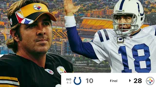 The Steelers' Defense DOMINATED Peyton Manning & the Colts (2002)