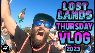 LOST LANDS 2023 THURSDAY VLOG: HUKAE, CODD DUBZ, IVORY & MEGA B2B PRE-PARTY!
