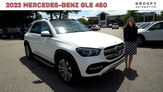 2022 Mercedes-Benz GLE 450 SUV | Video tour with Julie