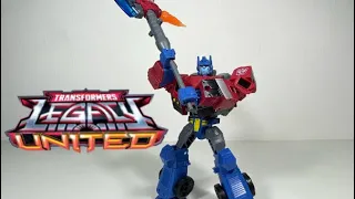 Transformers Legacy United Voyager Class Animated Universe Optimus Prime | Prime Toys Review