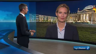 Bundestagswahl: Alice Weidel (AfD) im Interview