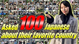 Asked 100 Japanese “What’s Your Favorite Country?” - Japanese interview