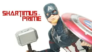 Marvel Legends Worthy Captain America Avengers Endgame Movie Walmart Exclusive Action Figure Review