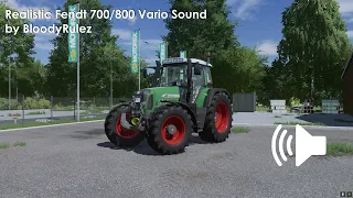 FS22 - Fendt 700/800 Vario Sound by BloodyRulez | Farming Simulator 22